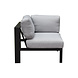 AVH-Collectie Almeria hoek loungeset 5-delig aluminium antraciet AVH-Collectie Almeria hoek loungeset 5-delig aluminium antraciet