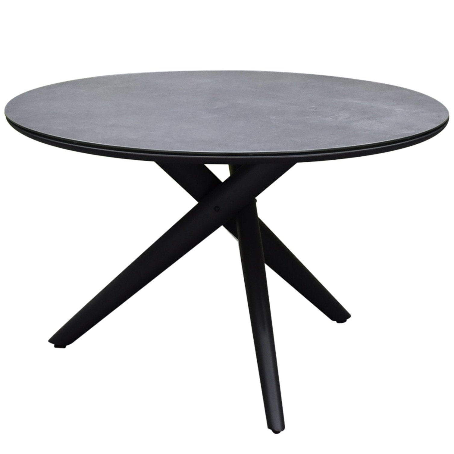 AVH-Collectie New Valley dining tuintafel 120 cm rond aluminium