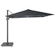 Platinum Bermuda zweefparasol 300x300 cm LED antraciet Platinum Bermuda zweefparasol 300x300 cm LED antraciet