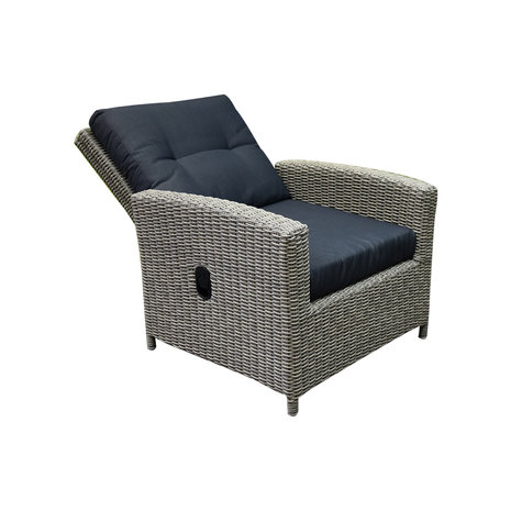 AVH-Collectie San Marino stoel bank dining loungeset 4 delig grijs verstelbaar AVH-Collectie San Marino stoel bank dining loungeset 4 delig grijs verstelbaar