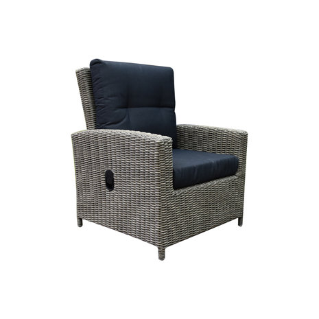 AVH-Collectie San Marino stoel bank dining loungeset 4 delig grijs verstelbaar AVH-Collectie San Marino stoel bank dining loungeset 4 delig grijs verstelbaar