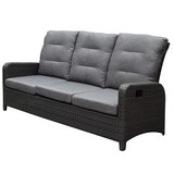 AVH-Collectie Hanoi 3-zitsbank verstelbaar antraciet AVH-Collectie Hanoi 3-zitsbank verstelbaar antraciet