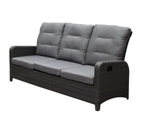 AVH-Collectie Hanoi 3-zitsbank verstelbaar antraciet AVH-Collectie Hanoi 3-zitsbank verstelbaar antraciet