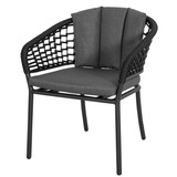 AVH-Collectie Singapore dining tuinstoel stapelbaar aluminium rope AVH-Collectie Singapore dining tuinstoel stapelbaar aluminium rope