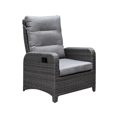 AVH-Collectie Showroommodel Hanoi stoel bank dining loungeset 4 delig verstelbare tafel antraciet AVH-Collectie Showroommodel Hanoi stoel bank dining loungeset 4 delig verstelbare tafel antraciet