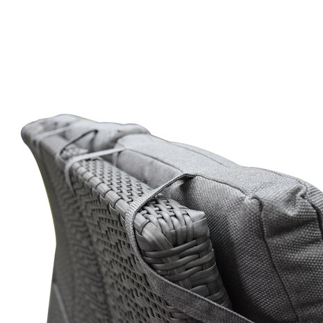 AVH-Collectie Showroommodel Hanoi stoel bank dining loungeset 4 delig verstelbare tafel antraciet AVH-Collectie Showroommodel Hanoi stoel bank dining loungeset 4 delig verstelbare tafel antraciet