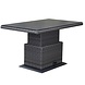 AVH-Collectie Hanoi stoel bank dining loungeset 4 delig verstelbare tafel antraciet AVH-Collectie Hanoi stoel bank dining loungeset 4 delig verstelbare tafel antraciet