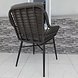 AVH-Collectie Fenice dining tuinstoel antraciet AVH-Collectie Fenice dining tuinstoel antraciet