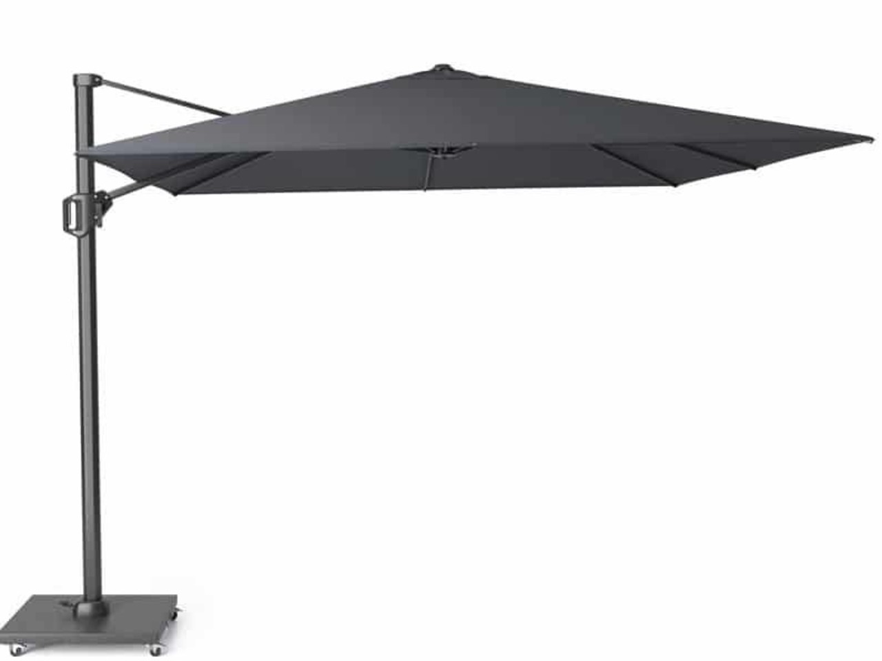 Amerikaans voetbal Magazijn Bourgeon Platinum Challenger T2 300x300 cm zwa + parasolvoet 90kg + parasolhoes -  AVH Outdoor Tuinmeubelen