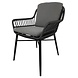 AVH-Collectie Fenice dining tuinstoel antraciet AVH-Collectie Fenice dining tuinstoel antraciet