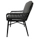 AVH-Collectie Fenice dining tuinstoel antraciet AVH-Collectie Fenice dining tuinstoel antraciet