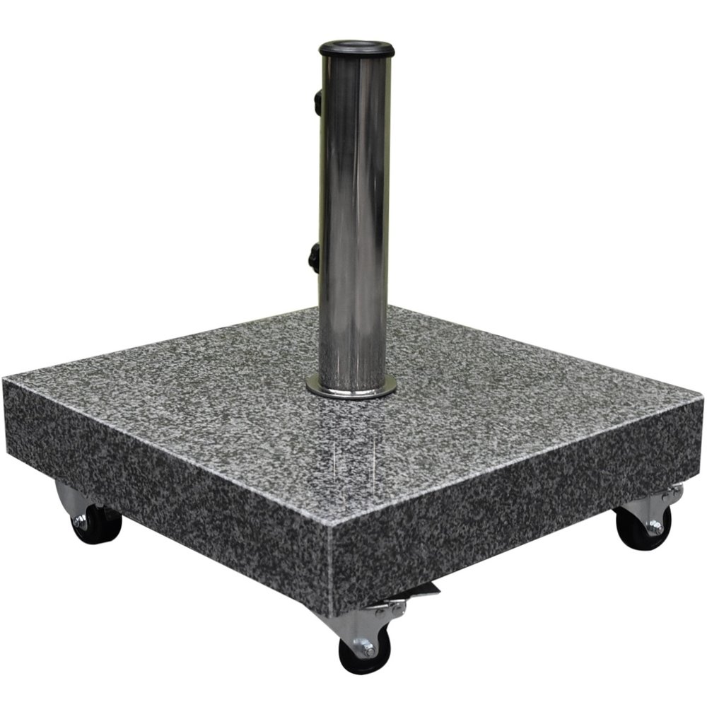 AVH-Collectie AVH parasolvoet 60 kg met 4 wielen graniet AVH-Collectie AVH parasolvoet 60 kg met 4 wielen graniet