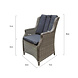 AVH-Collectie 6 stuks Darwin dining tuinstoel grijs AVH-Collectie 6 stuks Darwin dining tuinstoel grijs