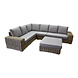 AVH-Collectie AFHAALPRIJS Otava hoek loungeset 5-delig naturel rotan AVH-Collectie AFHAALPRIJS Otava hoek loungeset 5-delig naturel rotan