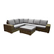 AVH-Collectie AFHAALPRIJS Otava hoek loungeset 5-delig naturel rotan AVH-Collectie AFHAALPRIJS Otava hoek loungeset 5-delig naturel rotan