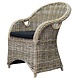 AVH-Collectie Macau dining tuinstoel met handgat naturel rotan AVH-Collectie Macau dining tuinstoel met handgat naturel rotan
