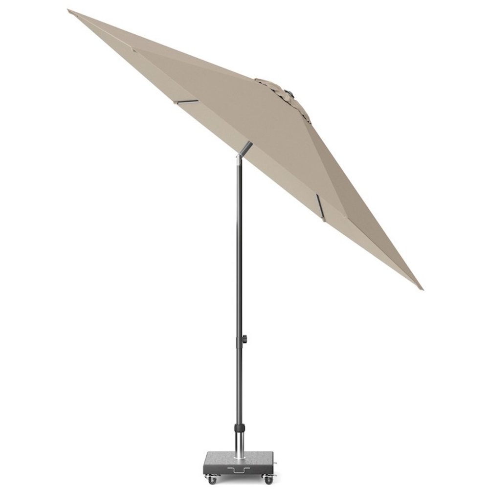 Voorzichtig ontmoeten heilig Lisboa parasol 300 cm rond taupe - AVH Outdoor Tuinmeubelen