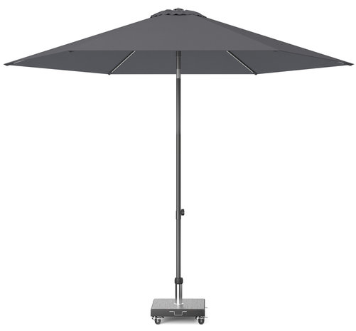 Platinum Lisboa parasol 300 cm rond antraciet Platinum Lisboa parasol 300 cm rond antraciet