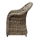 AVH-Collectie Roma dining tuinstoel naturel rotan - suntech kussen AVH-Collectie Roma dining tuinstoel naturel rotan - suntech kussen