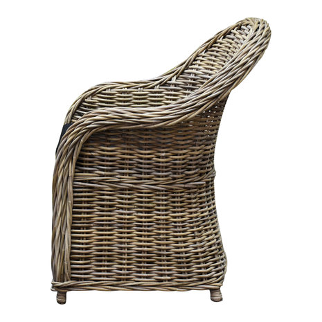 AVH-Collectie Roma dining tuinstoel naturel rotan set (6 stoelen) AVH-Collectie Roma dining tuinstoel naturel rotan set (6 stoelen)