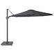 Platinum Bermuda zweefparasol 350cm rond antraciet Tropical Deal Platinum Bermuda zweefparasol 350cm rond antraciet Tropical Deal