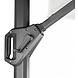 Platinum Platinum Challenger T1 300x300 cm antraciet + parasolvoet 90kg + parasolhoes Platinum Platinum Challenger T1 300x300 cm antraciet + parasolvoet 90kg + parasolhoes