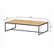 AVH-Collectie Santika stoel-bank loungeset 4-delig antraciet aluminium teak AVH-Collectie Santika stoel-bank loungeset 4-delig antraciet aluminium teak