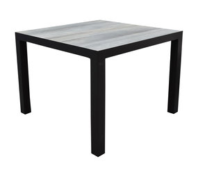 AVH-Collectie Fresno dining tuintafel 100x100xH74cm antraciet AVH-Collectie Fresno dining tuintafel 100x100xH74cm antraciet