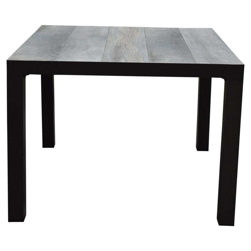 AVH-Collectie Fresno dining tuintafel 100x100xH74cm antraciet AVH-Collectie Fresno dining tuintafel 100x100xH74cm antraciet