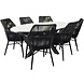 AVH-Collectie Chianti Edison dining tuinset 220x115xH75 cm 7 delig polywood AVH-Collectie Chianti Edison dining tuinset 220x115xH75 cm 7 delig polywood