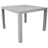AVH-Collectie Fresno dining tuintafel 100x100xH74 cm wit keramiek AVH-Collectie Fresno dining tuintafel 100x100xH74 cm wit keramiek