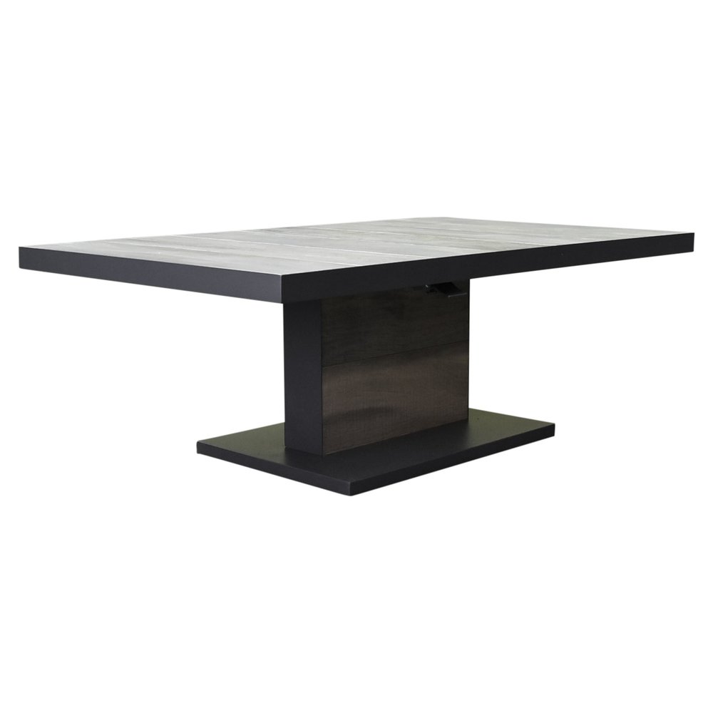AVH-Collectie Vegas lounge-diningtafel 140x85xH51-74 cm in hoogte verstelbaar antraciet AVH-Collectie Vegas lounge-diningtafel 140x85xH51-74 cm in hoogte verstelbaar antraciet