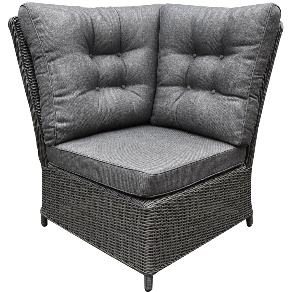 AVH-Collectie Ibiza premium dining loungeset 4 delig verstelbare tafel antraciet AVH-Collectie Ibiza premium dining loungeset 4 delig verstelbare tafel antraciet