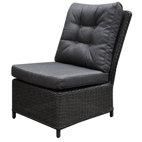 AVH-Collectie Ibiza premium dining verstelbare hoek loungeset 5 delig antraciet met verstelbare tafel AVH-Collectie Ibiza premium dining verstelbare hoek loungeset 5 delig antraciet met verstelbare tafel