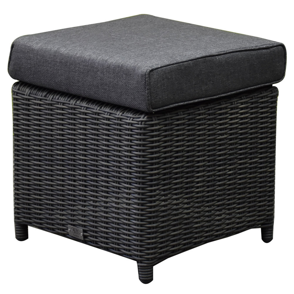 AVH-Collectie Ibiza premium dining verstelbare hoek loungeset 7 delig antraciet met verstelbare tafel AVH-Collectie Ibiza premium dining verstelbare hoek loungeset 7 delig antraciet met verstelbare tafel