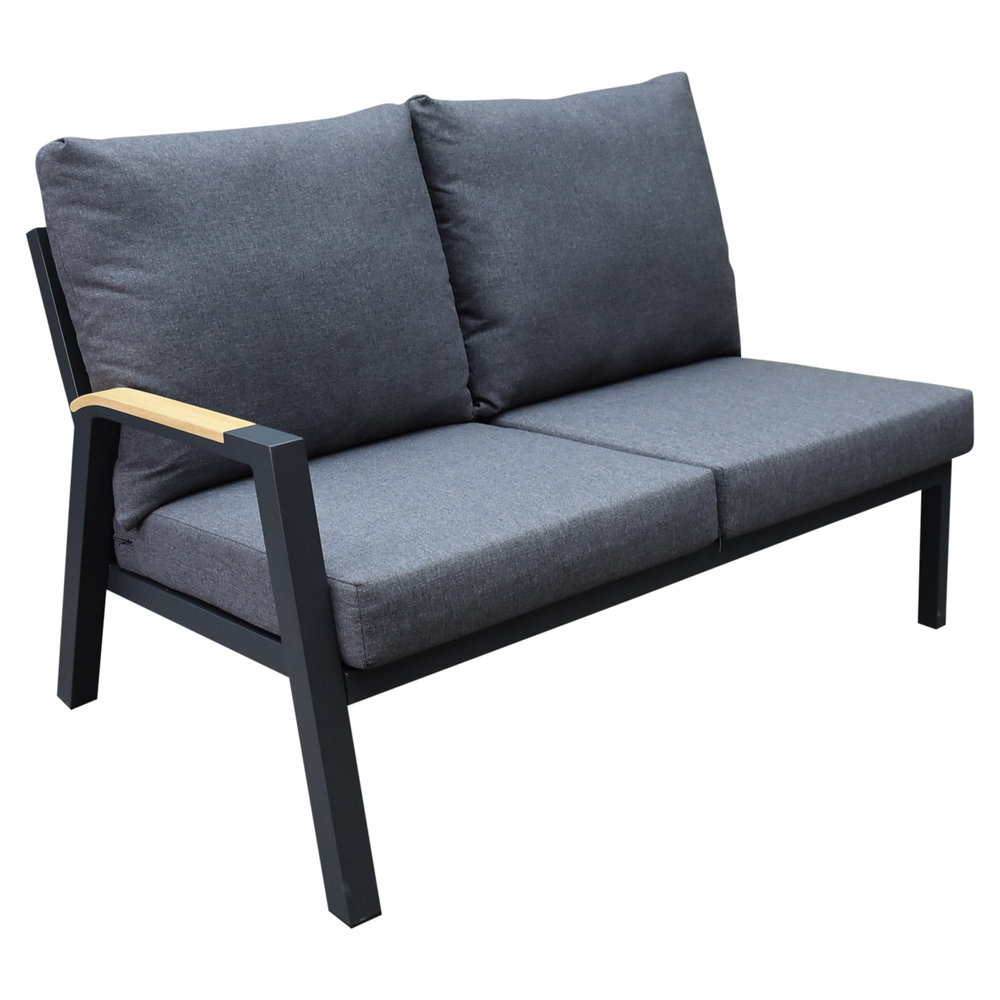 AVH-Collectie Montenegro dining hoek loungeset 5 delig met verstelbare tafel antraciet AVH-Collectie Montenegro dining hoek loungeset 5 delig met verstelbare tafel antraciet