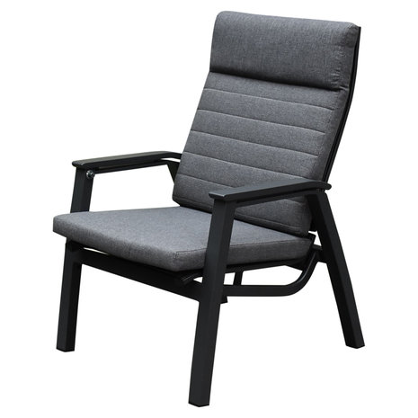 AVH-Collectie Monaco lounge balkonset 4 delig verstelbaar antraciet AVH-Collectie Monaco lounge balkonset 4 delig verstelbaar antraciet