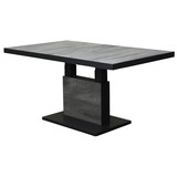 AVH-Collectie Vegas lounge-diningtafel 140x85xH51-74 cm in hoogte verstelbaar antraciet AVH-Collectie Vegas lounge-diningtafel 140x85xH51-74 cm in hoogte verstelbaar antraciet