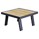 AVH-Collectie Lola hoek loungeset 4 delig aluminium teak antraciet AVH-Collectie Lola hoek loungeset 4 delig aluminium teak antraciet