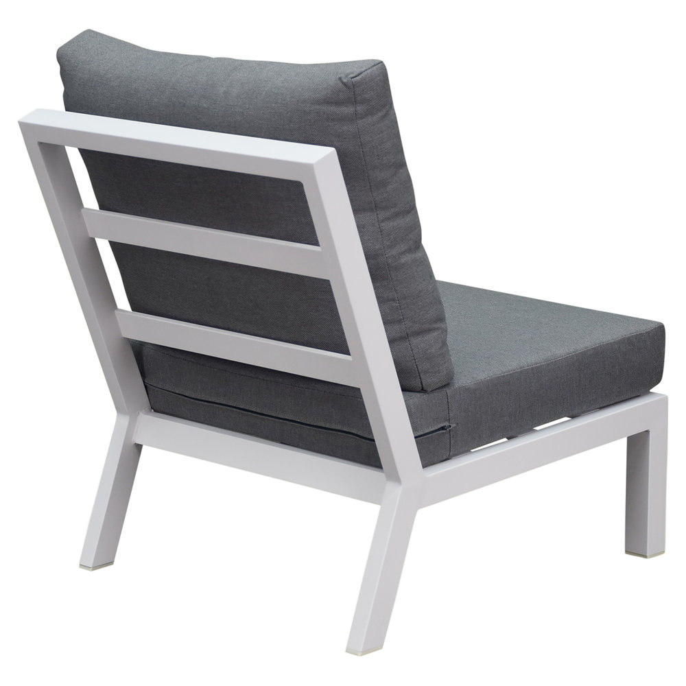 AVH-Collectie New York dining hoek loungeset 5 delig verstelbare tafel wit AVH-Collectie New York dining hoek loungeset 5 delig verstelbare tafel wit