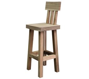 AVH-Collectie Boomstam barstoel 40x40xH114 cm