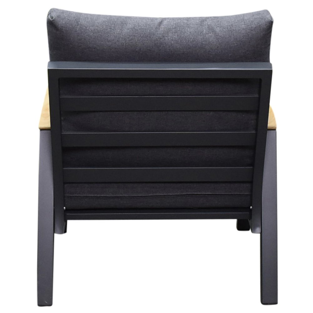 AVH-Collectie Montenegro lounge tuinstoel 75x89xH78,5 cm antraciet AVH-Collectie Montenegro lounge tuinstoel 75x89xH78,5 cm antraciet