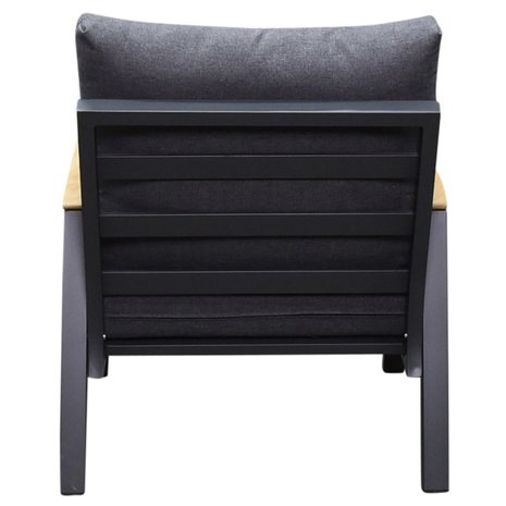 AVH-Collectie Montenegro lounge tuinstoel 75x89xH78,5 cm antraciet AVH-Collectie Montenegro lounge tuinstoel 75x89xH78,5 cm antraciet