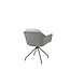 4 Seasons Outdoor Focus dining tuinstoel met 2 kussens silvergrey 4 Seasons Outdoor Focus dining tuinstoel met 2 kussens silvergrey
