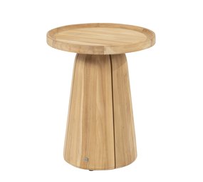 4 Seasons Outdoor Pablo bijzettafel 45 cm rond H55 cm teak 4 Seasons Outdoor Pablo bijzettafel 45 cm rond H55 cm teak