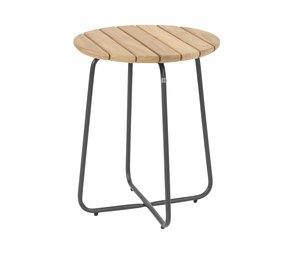4 Seasons Outdoor Verdi bijzettafel 45 cm H55 cm rond aluminium teak 4 Seasons Outdoor Verdi bijzettafel 45 cm H55 cm rond aluminium teak