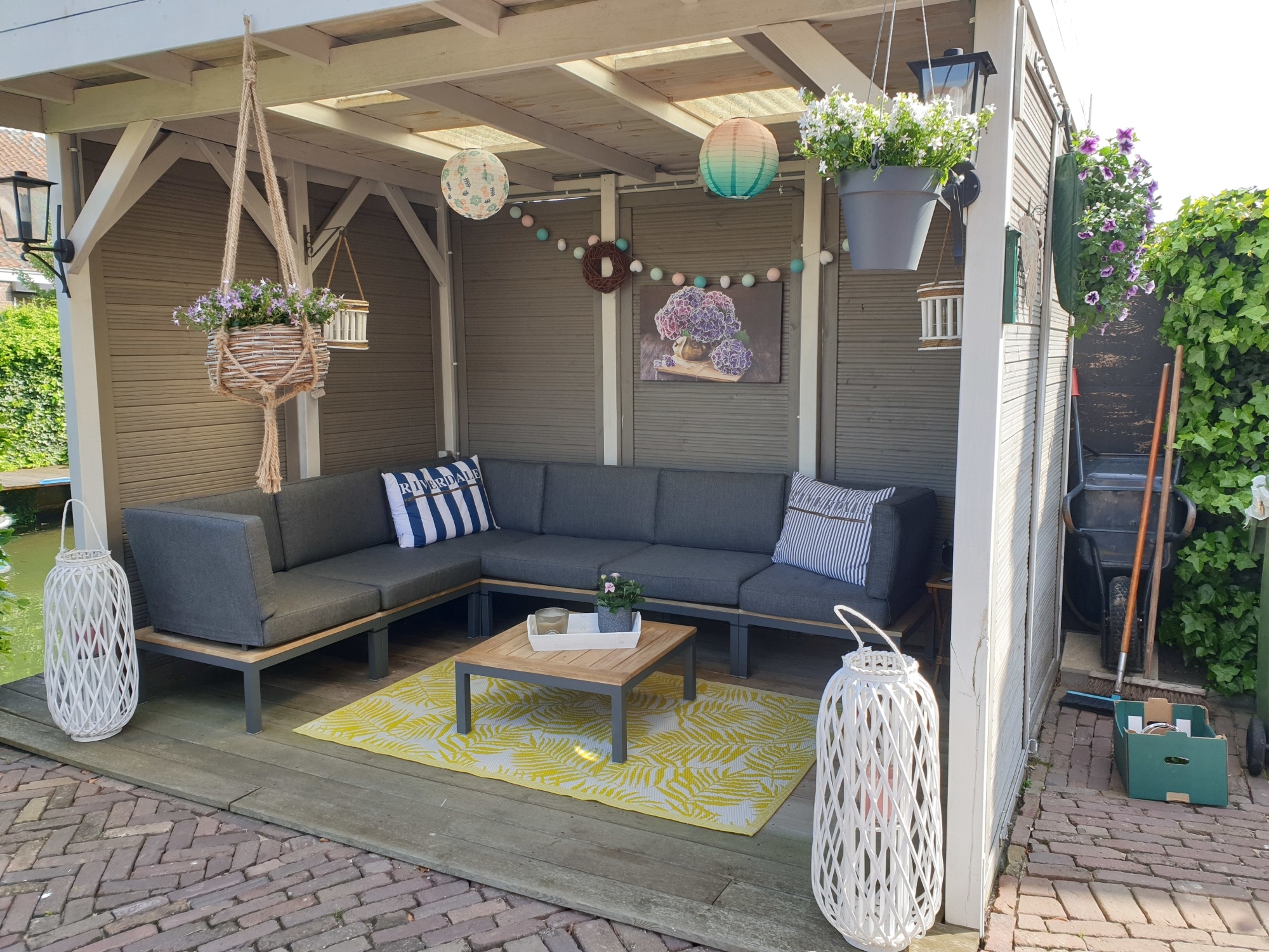 Glitter en glamour in de achtertuin Glitter en glamour in de achtertuin