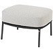 4 Seasons Outdoor Calpi voetenbank met kussen antraciet 4 Seasons Outdoor Calpi voetenbank met kussen antraciet
