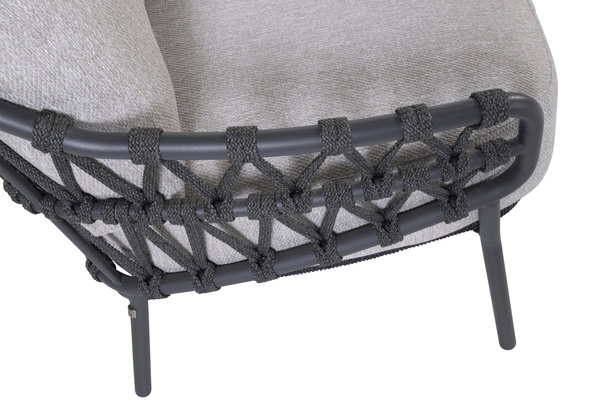 4 Seasons Outdoor Calpi stoel bank loungeset 3 delig rope 4 Seasons Outdoor 4 Seasons Outdoor Calpi stoel bank loungeset 3 delig rope 4 Seasons Outdoor