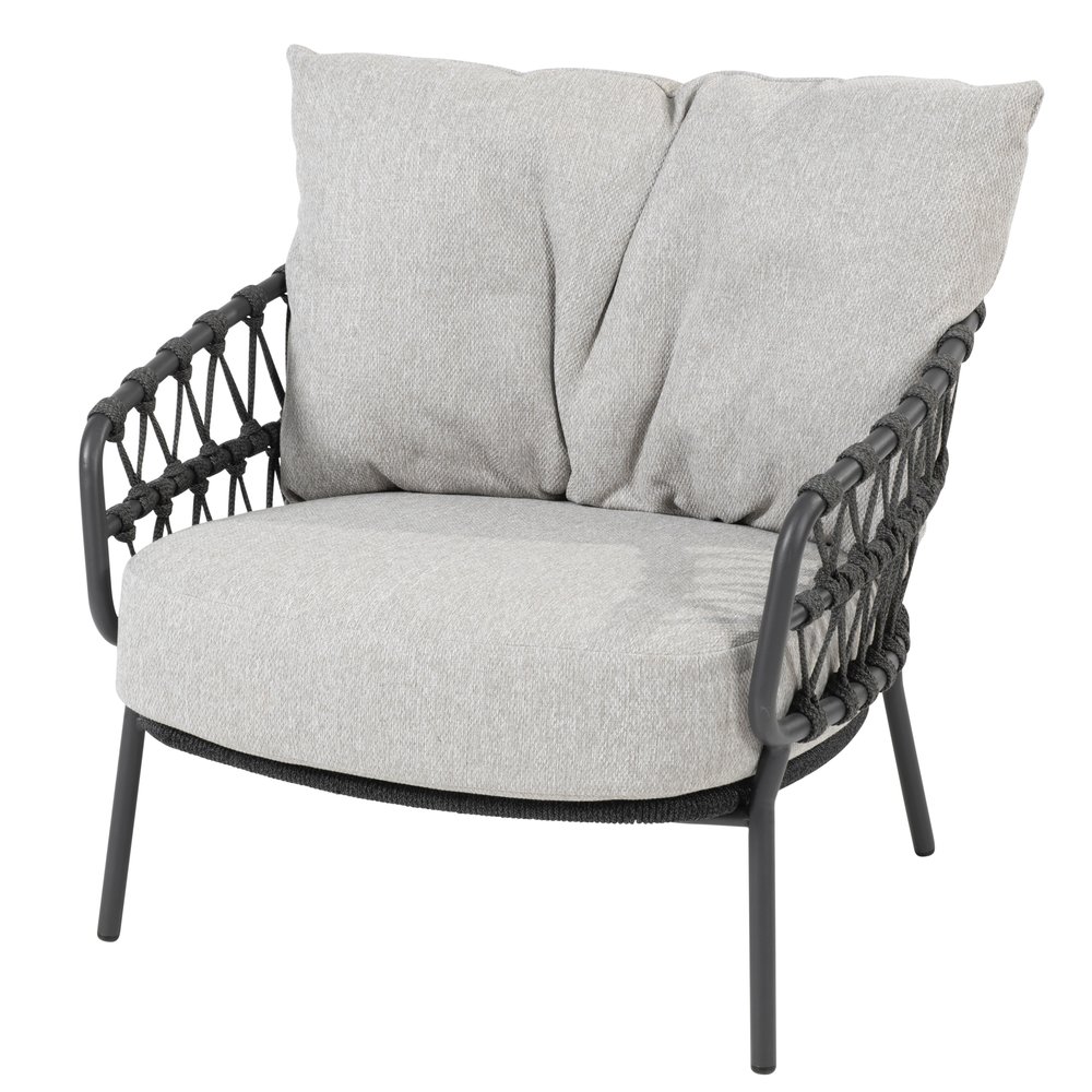 4 Seasons Outdoor Calpi lounge balkonset 3 delig rope 4 Seasons Outdoor 4 Seasons Outdoor Calpi lounge balkonset 3 delig rope 4 Seasons Outdoor